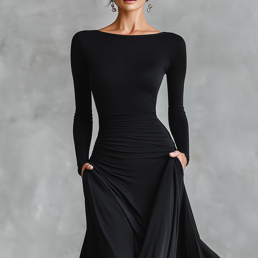 Cécile™ | Robe maxi fluide et élégante