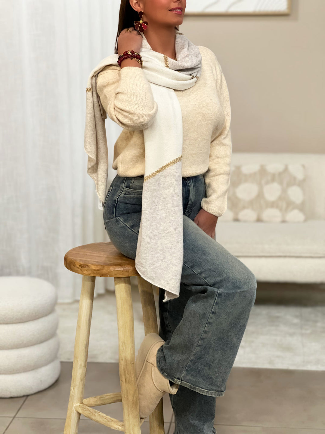 Echarpe ELSA - BEIGE