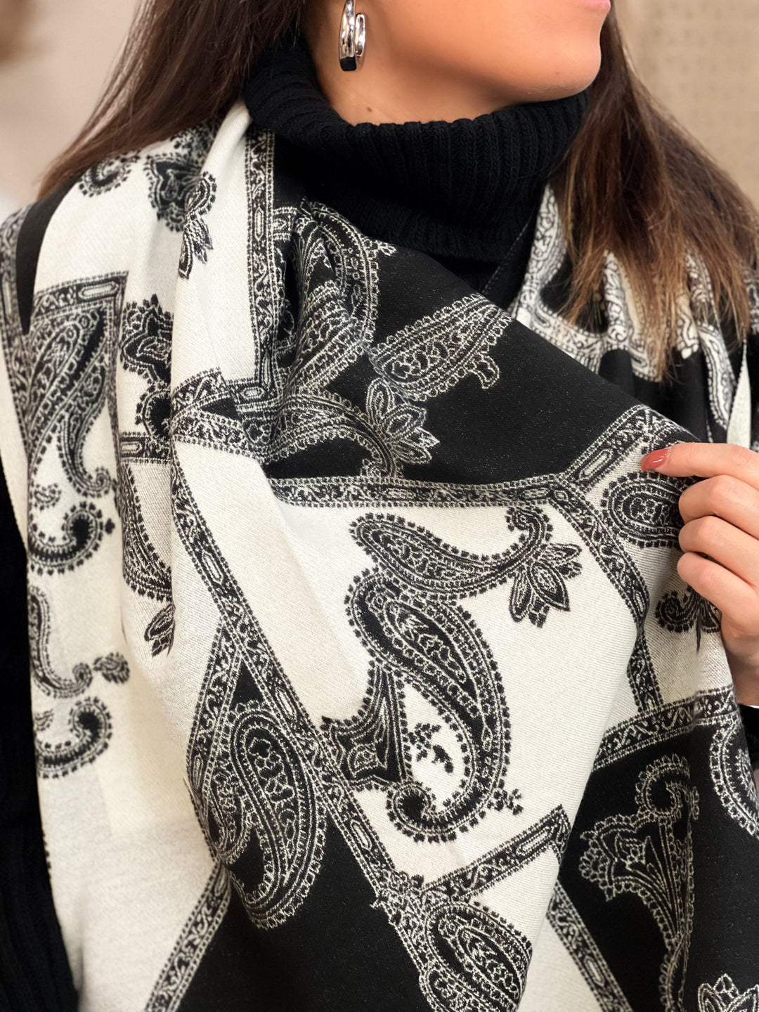 Écharpe MILA - NOIR