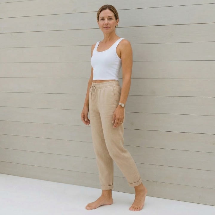 Pantalon en lin SoftLoom