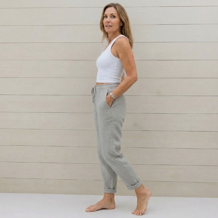 Pantalon en lin SoftLoom