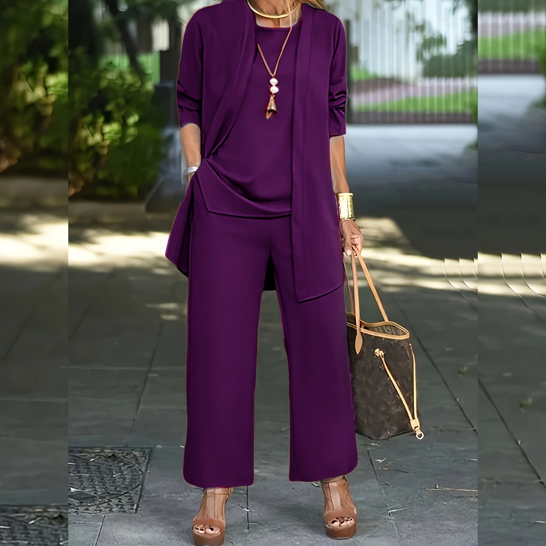 LAYLA | Chic Élégant Ensemble Trois Pièces