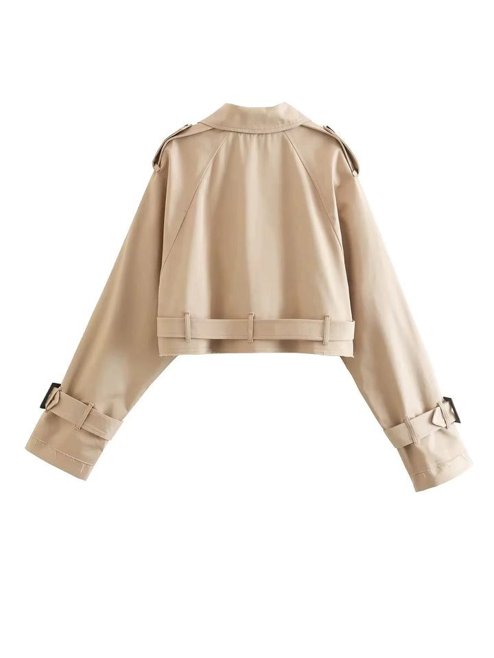 Avora Lyon | Trench cropped elegant
